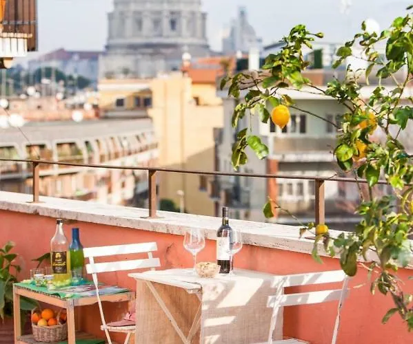 Postcard From St Peter's Dome Apartment Rom